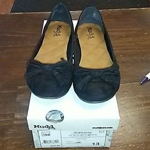 Girls Mudd Black Ballerina Flats